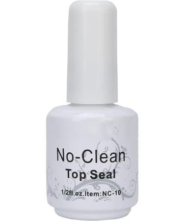 No Wipe Top Coat Gel Polish Protection High Shine Safe Mild 15ml Top Coat Professional for Family Gathering for Home for Dating Party - Buy Online on SooperMarket.com