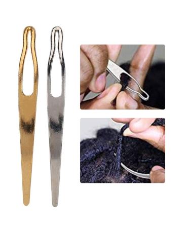 Dreadlocks Locking Tool Set - 2PCs Start Needle & Crochet Hook for Hair Extensions Sisterlocks & Wig Making - Buy Online on SooperMarket.com