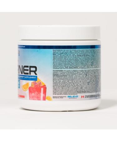 Believe Supplements Energy Burner: Maximize Fat Metabolism Muscle Recovery and Performance - Boost Endurance Reduce Fatigue and Enhance Alertness for Intense Workouts! (Pink Lemonade) - Buy Online on SooperMarket.com