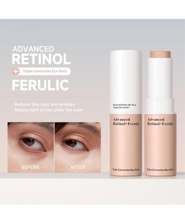 Shichangda Eye Cream Stick | Wrinkles Collagens Moisture Balm | Collagens Multi Balm Stick | Anti-Aging Reduce Under The Eyes Puffiness | Boosts Radiance & Elasticity - Buy Online on SooperMarket.com
