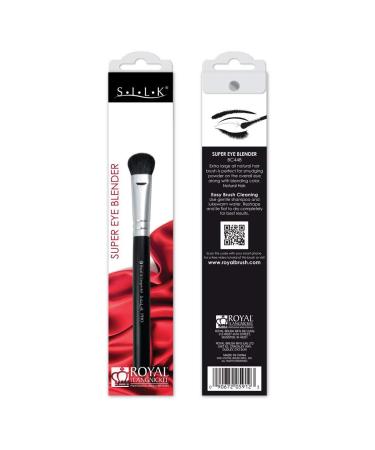 Royal Brush Silk Super Eye Fluff Brush - Premium Eye Makeup Brush for Perfect Blending | 1 Ounce - Buy Online on SooperMarket.com