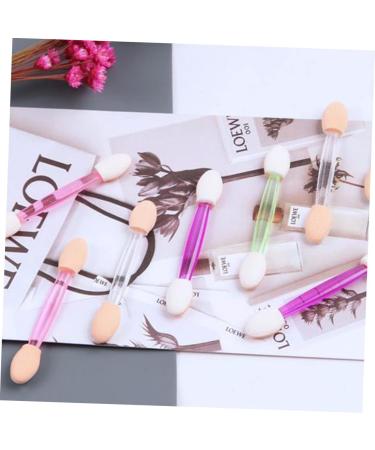 KALLORY 30pcs Eyeshadow Brush Make up Applicators for Face Eye Shadow Brush Highlight Brush Double Head Miss - Buy Online on SooperMarket.com