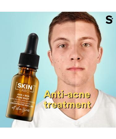 SKIN LABO SkinLabo Active Serum Aha + Bha Eliminates Surface Dead Cells Skin Perfecter with Exfoliating and Purifying Action 15 ml (Old Version) - Buy Online on SooperMarket.com