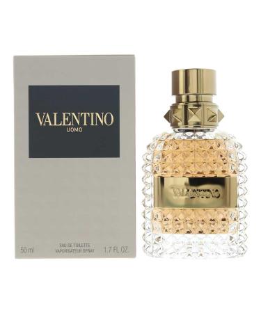 Valentino Uomo Eau De Toilette Spray for Men 1.7 Ounce