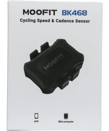 MOOFIT CS9 Speed & Cadence Sensor - Bluetooth & ANT+ Wireless Bicycle Sensor IP67 Waterproof Compatible with Wahoo Zwift Peloton Coosporides Rouvy - Black (1 Pack) - Buy Online on SooperMarket.com
