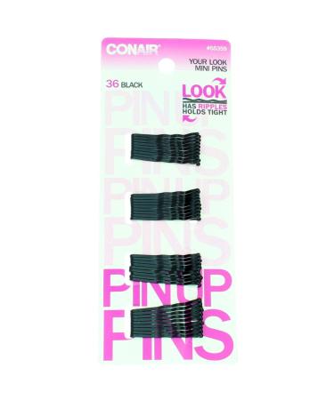 Styling Essentials Mini Pins Black 36 Each - 3 Pack