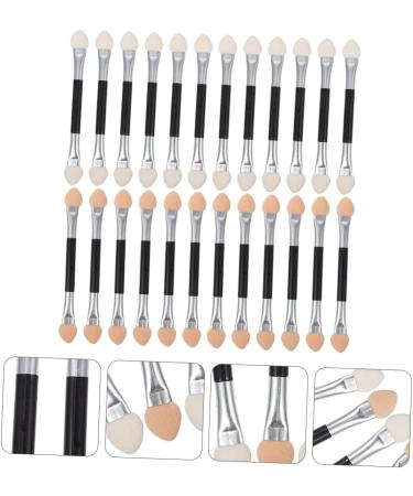 PLAFOPE 24pcs Latex Eye Shadow Stick Makeup Brush for Women Makeup Girl Makeup Brush Aluminum - Buy Online on SooperMarket.com