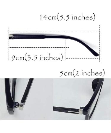 RANARA Replacement Eyeglass End Tips - Durable Plastic Arms & Accessories in Black | 1 Pair Eyeglass Replacement Temples for International Shipping - Buy Online on SooperMarket.com