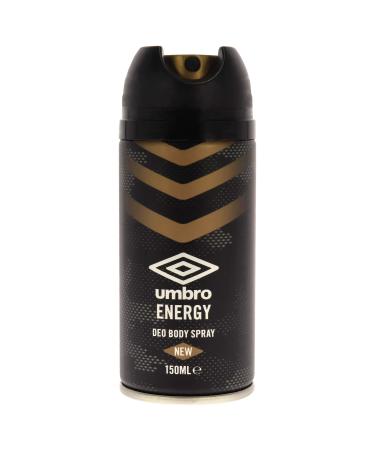 Umbro Energy Deodorant Body Spray Deodorant Spray Unisex 5 oz