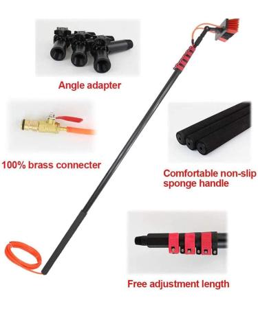 photovoltaic cleaner window cleaning pole Photovoltaic Panel Cleaning/Window Clean 6M-9M Water Fed Telescopic Brush/Extendable Cleaner Conservatory Roof Cleaning Tools 20FT/6M (Size : 5.4m/1 5.4m/17.7ft - Buy Online on SooperMarket.com
