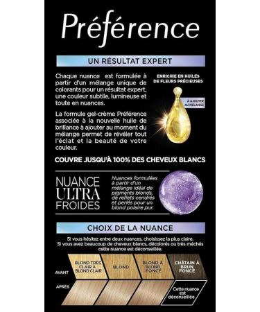 L'Or al Paris Preference Fleece Blond Permanent Hair Colour Shade: Copenhagen 8.1 Light Ash Blonde - Buy Online on SooperMarket.com