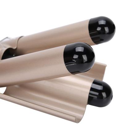 FILFEEL 3 Barrel Curling Iron Wand 28mm-32mm Hair Curler Waver Crimper Hair Styling Tool 110V 240V(EU-32mm) - Buy Online on SooperMarket.com