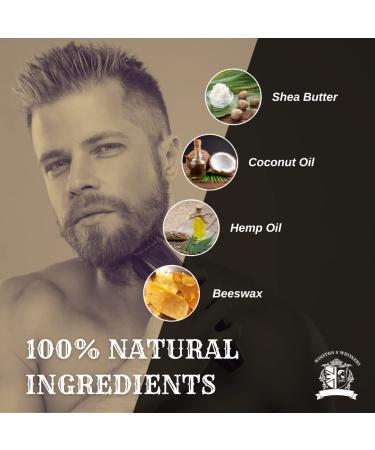Premium Beard Balm for Men | Natural Beard Moisturizer & Wax | Best Odorless Conditioner for Shaping & Styling - Buy Online on SooperMarket.com