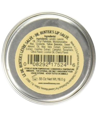 Dr. Hunter s All Natural Lip Salve - Moisturizer for Dry Cracked Lips - 0.55 oz - Shop Internationally - Buy Online on SooperMarket.com
