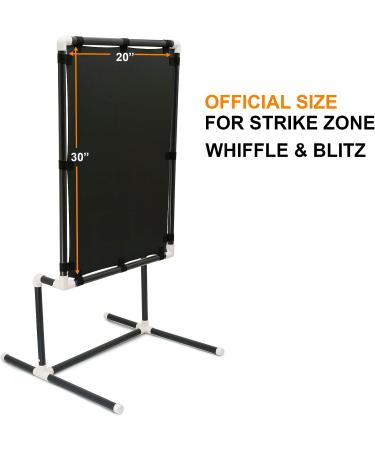 Official Size Strike Zone Target for Blitz Ball and Wiffle Ball - 32 x 22 - Easy Assembly - Buy Online on SooperMarket.com