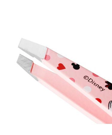 TWEEZERMAN Disney Minnie Mouse Bowtiful Brows Mini Tweezers - Slanted Amazon Exclusive for Perfect Brows | International Shipping Available - Buy Online on SooperMarket.com