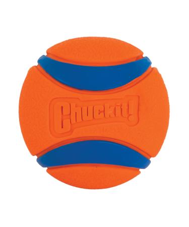 Chuckit - Ultra Ball Medium - 1 hunting ball for dogs - robust and versatile ball - ball that floats on the water surface - compatible with chuckit launchers - 6.5 cm diameter multi -colored multi 1 Pack