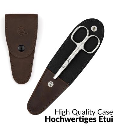 Marqus Nail Scissors from Solingen | Rounded Blade Baby & Children's Nail Scissors with Case - Precision Cutting - Buy Online on SooperMarket.com