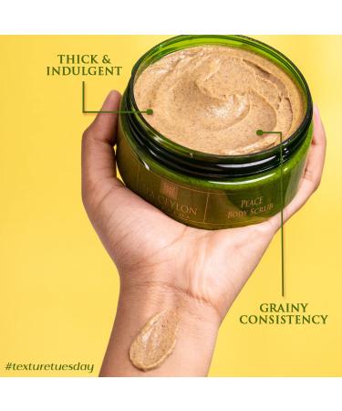 SPA CEYLON Peace Body Scrub - Exfoliating & Nourishing Natural Scrub for Glowing Skin | International Shipping Available - Buy Online on SooperMarket.com