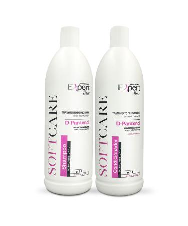 Expert Hair Soft Care Biotin Shampoo and Conditioner - Daily Routine Shampoo For Scalp Health CLINICALLY TESTED Proven Results Products For Women & Men Natural Routine Color Safe 2x 33.81 fl.oz Shampoo + Conditioner