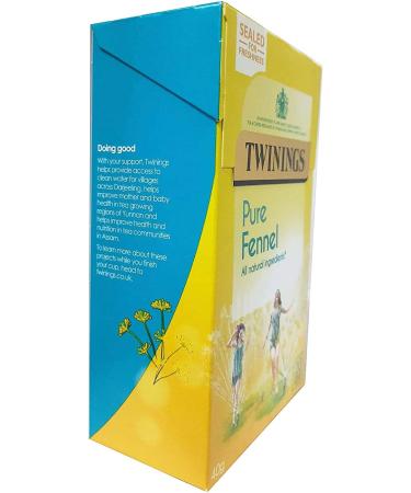 Twinings Cleansing Fennel 20 Tea Bags 40g - Buy Online on SooperMarket.com