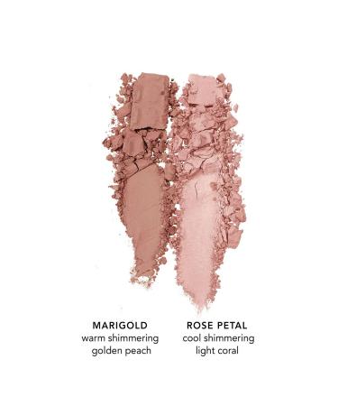 Jouer Blush Bouquet Duo 2 Shade Blush Palette - High Pigment Natural Flush Beauty Cosmetics with Vitamin E - Talc-Free, Paraben & Gluten-Free, Cruelty-Free - Rose Gold - Buy Online on SooperMarket.com