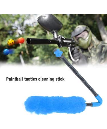 Dauerhaft 0.7in Paintball Barrel Swab Squeegee Cleaner - Blue | Fast & Easy Paintball Gun Maintenance Tool - Buy Online on SooperMarket.com