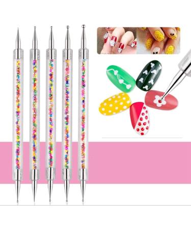 Desikixudy Nail Art Pen Pedicure Crystals Silicone Manicure Nail Point Drill Pen Drawing Polish Rhinestones Picker Pen - Buy Online on SooperMarket.com