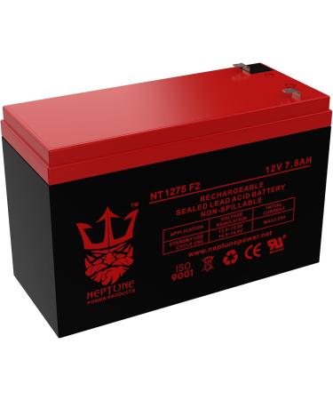 Neptune NT1275F2 SLA Battery Replacement - 12V 7.5AH 8Ah 9AH F2/F1 | Worldwide Shipping - Buy Online on SooperMarket.com