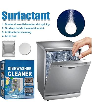 Dishwasher Tablets Dishwasher Cleaning Tablets Dishwasher Cleaning Tablets Removes Limescale Build Up Dishwasher Cleaner for Kitchen Tableware Care (3 Box) - Buy Online on SooperMarket.com