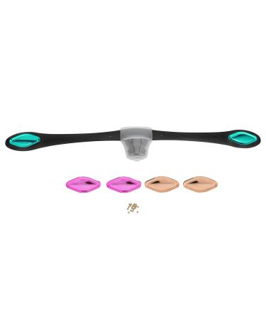 Face Muscle Trainer V Face Trainer Tool Facial Muscle Exerciser Face Fitness Trainer Tool Mouth Exercise Stick Face Slimming Trainer for Women for Home Black