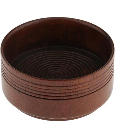 Men's Retro Wooden Shaving Mug 3 Piece Set | Vintage Style Grooming Accessories for Men - Buy Online on SooperMarket.com