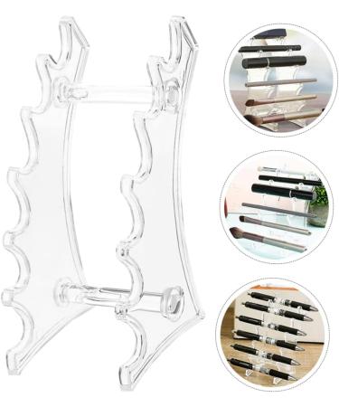 Mikinona 4pcs Arc Pen Holder Acrylic Eyeliner Holder Eyeliner Display Rack Lipstick Organizer Simple Cosmetic - Buy Online on SooperMarket.com