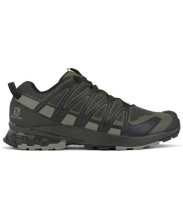 Salomon Men's Xa Pro 3D V8 Trail Running Shoes - Size 10 Grape Leaf/Peat/Shadow - Buy Online on SooperMarket.com