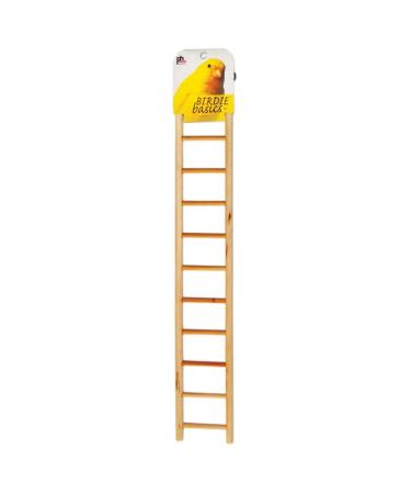 Prevue Pet Products BPV386 Birdie Basics 11-Step Wood Ladder for Bird, 17-Inch