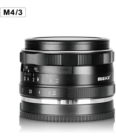 Meike 35mm F1.7 Manual Focus Prime Lens for Micro 4/3 MFT | Olympus & Panasonic Compatible Mirrorless Cameras - Buy Online on SooperMarket.com