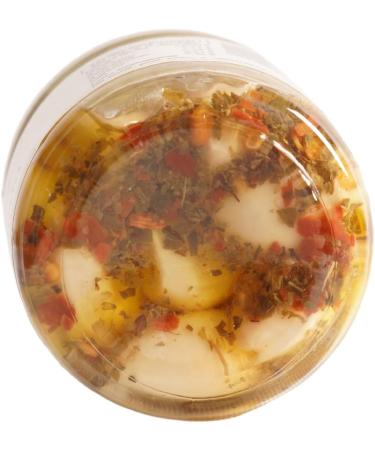 Marinated Garlic Cloves in extravirgin olive oil - one glass jar of 106 ml. - artisan production Conserve Conti - Buy Online on SooperMarket.com