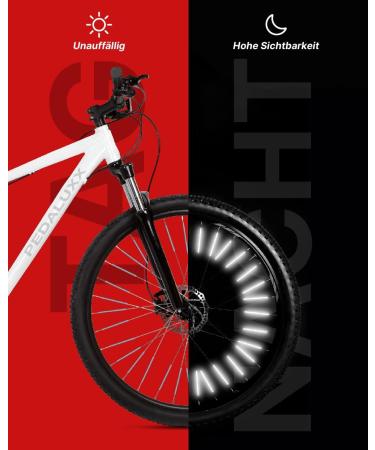 SECUREFLECT 72-Piece Bicycle Spoke Reflectors | 3M Scotchlite Reflective Material | ORIGINAL StVZO Approved - Buy Online on SooperMarket.com