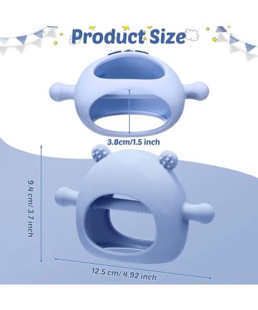 3 Packs Panda Baby Teething Toys for Babies 3 Months+ Silicone Baby Never Drop Teething Toys Anti Dropping Wearable Teething Mittens Baby Teether Baby Chew Toys for Babies Sucking Needs - Buy Online on SooperMarket.com