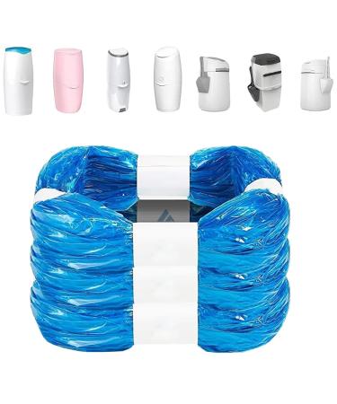 3-pack Refilling cassette Refilling package diaper-loose filler foil rings Refilling bags compatible with all the diaper pail and for octagonal diaper