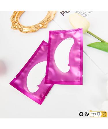 Lunamoon Eye Pads for Eyelash Extensions 50 Pairs of Purple V Eyelid & Lifting Patches - Buy Online on SooperMarket.com