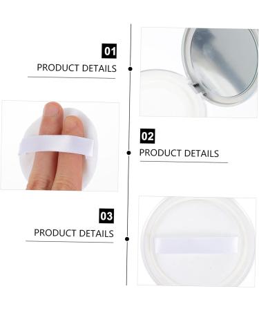 KALLORY Travel Baby Powder Lotion Container with Puff - 2 Sets - Buy Online on SooperMarket.com