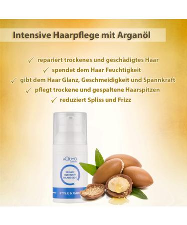 Premium Argan Oil Hair Serum - Nourishing Treatment for Dry & Damaged Hair | Frizz Control & Split Ends Care (3x30ml) - Buy Online on SooperMarket.com