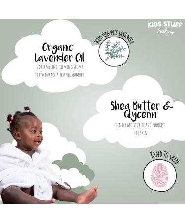 Kids Stuff Baby Cream 200ml - Organic Lavender Oil - Dermatologist & Pediatrician Approved - Vegan & Cruelty-Free - Buy Online on SooperMarket.com
