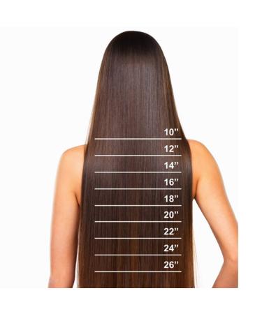 Light Pink Clip-in Hair Extensions - 26 (66cm) Straight Hairpiece 140g - Realistic 8 Wefts for Stunning Style - Buy Online on SooperMarket.com