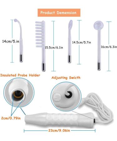 Titoe High Frequency Facial Wand - Multi-Function Face Care Device - Buy Online on SooperMarket.com