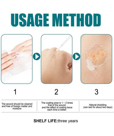 BTSEURY 10ml Liquid Bandage Gel: Waterproof & Breathable Skin Care Plaster - Buy Online on SooperMarket.com