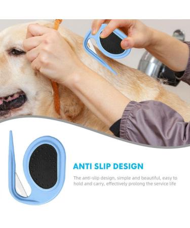 Dog Comb - Open Knot Grooming Trimmer for Pets | Black Puppy Brush - One Size - Buy Online on SooperMarket.com