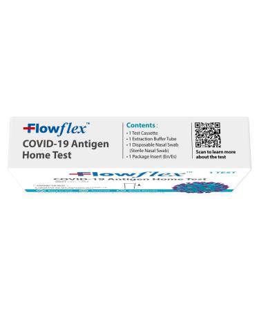 Flowflex COVID-19 Home Test Kit for 1 Test - Fast & Accurate Results - Buy Online on SooperMarket.com