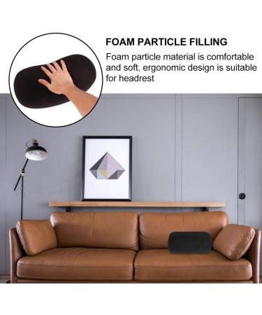 IMIKEYA 2pcs Foam Toy Gasket Stuffed Support Black Pillow Pillows Bolster Cylinder Comfortable - Buy Online on SooperMarket.com